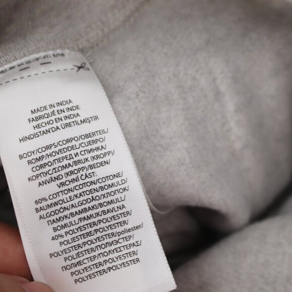 Polo Ralph Lauren Sweatpants Mens Medium Heather Grey Vintage Drawstring logo - Picture 9 of 11